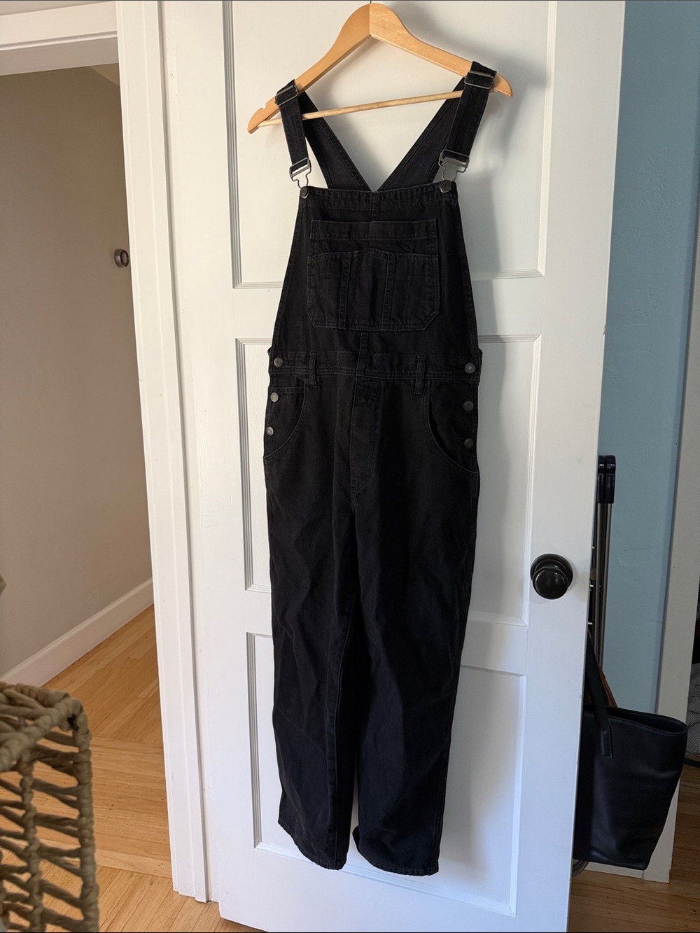 Gap Women's Denim Overalls - Black - S Petite